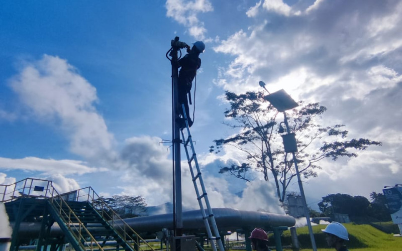 Pekerjaan Instalasi CCTV – PLTP 5-6 Pertamina Geothermal Tompaso Lama